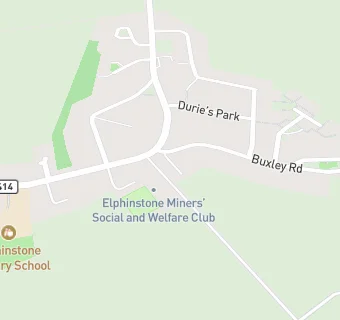 map for Elphinstone Miners Welfare Charitable Society