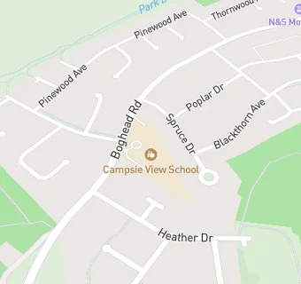 map for Campsie View School