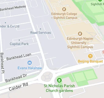 map for Edinburgh College Cafe/Restaurant