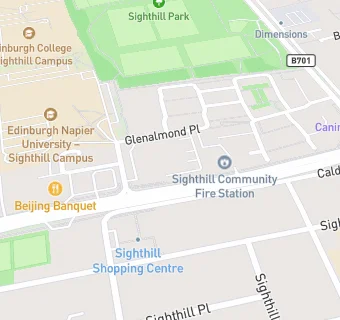 map for Sighthill Green Medical Practice