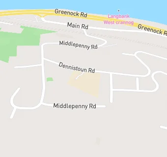 map for Langbank Primary School