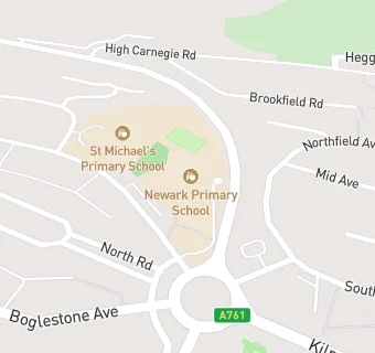 map for Newark Primary School