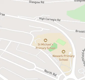 map for St Michael's Primary School