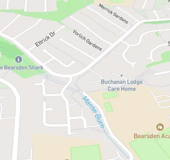 map for Buchanan House Care Home