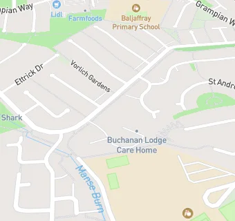 map for Buchanan Nursery