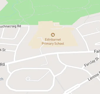 map for Edinbarnet Primary School