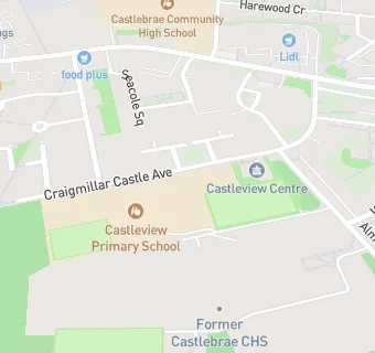 map for Castleview Primary School