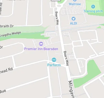 map for Premier Inn