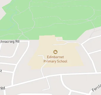 map for Edinbarnet Primary School