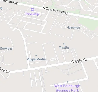 map for Edinburgh Food Delivery