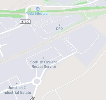 map for Scottish Fire and Rescue Service (East)