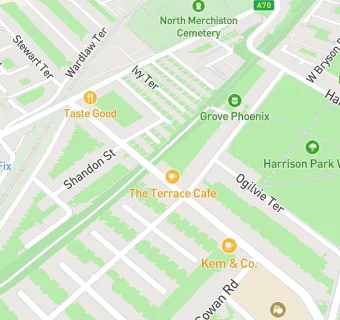 map for The Terrace Cafe