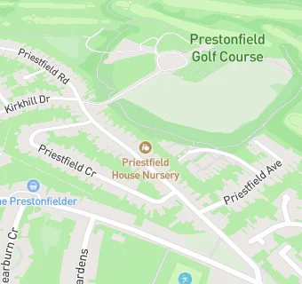 map for Priestfield House Nursery