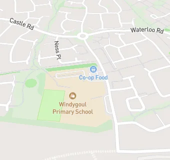 map for Windygoul Primary School
