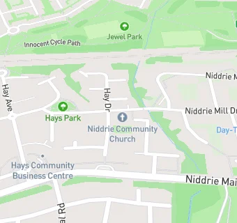 map for NIDDRIE COMMUNITY CHURCH