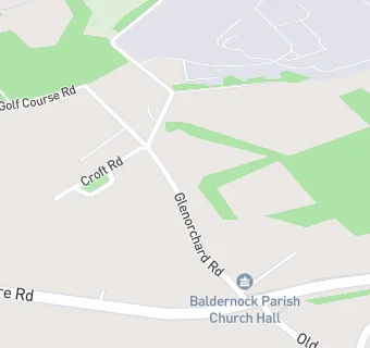 map for Baldernock Church Hall