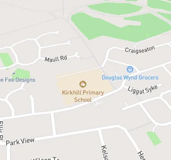 map for Kirkhill Primary School