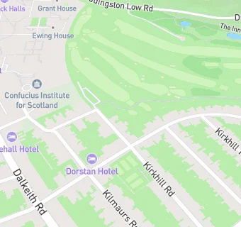 map for Prestonfield Golf Club