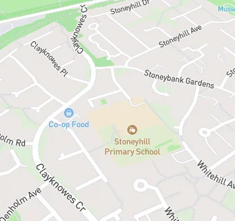 map for Stoneyhill Primary School