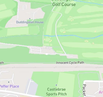 map for Duddingston Golf Club Ltd