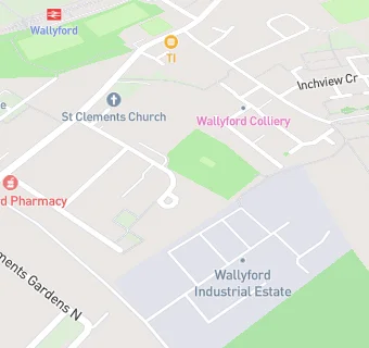 map for Wallyford Community Centre