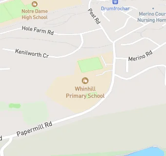 map for Whinhill Primary School