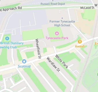 map for Gorgie Dalry Stenhouse Church