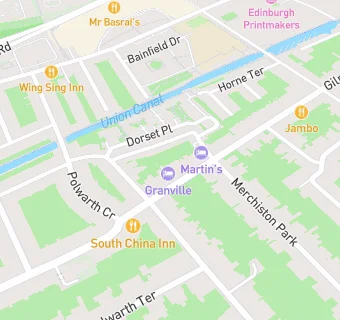 map for Edinburgh Regency Guest House