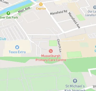 map for Riverside Medical Practice