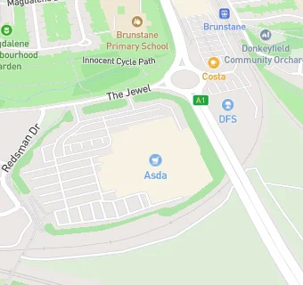 map for Asda Pharmacy (The Jewel, Edinburgh)