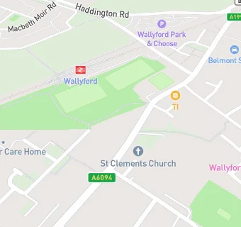 map for Wallyford Miners Welfare Society & Social Club