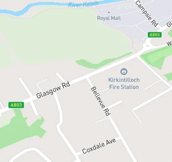 map for Richmond Fellowship Scotland