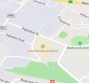 map for Lomond View Academy