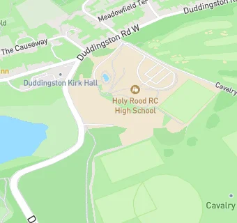 map for Holy Rood RC High School