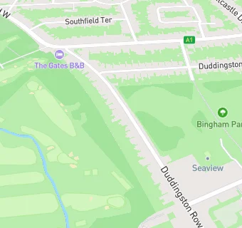 map for Duddingston Row CIC