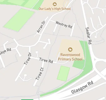 map for Ravenswood Primary School