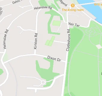 map for Dixon Bowling Club