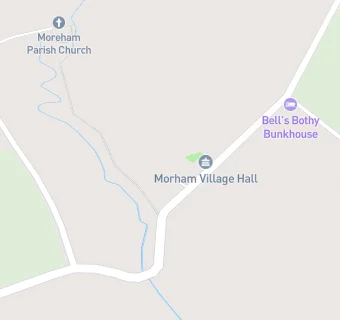 map for Morham Community Hall