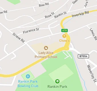 map for Lady Alice Primary School