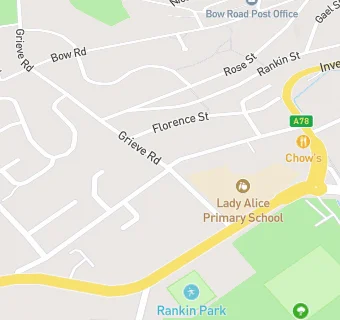 map for Lady Alice Primary School