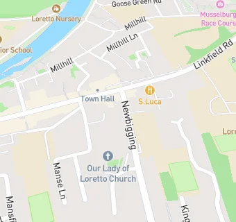 map for Our Lady Of Loretto Church Hall