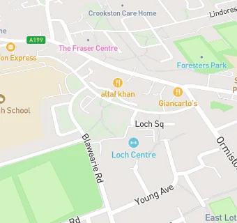 map for Loch Centre