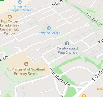 map for St. Margaret Of Scotland Primary and Nursery