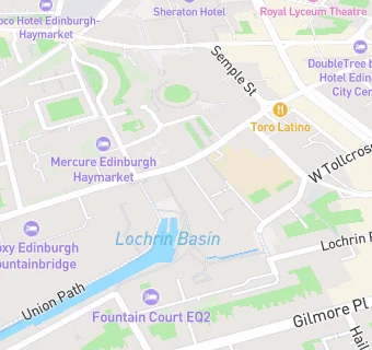 map for Vita Student Edinburgh