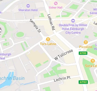 map for Polwarth Medical Practice