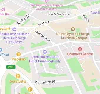 map for WEE RED BAR (STUDENT UNION)