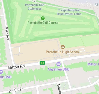 map for Portobello High School