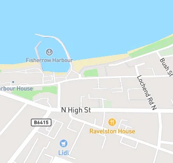 map for Harbour Café Fisherrow