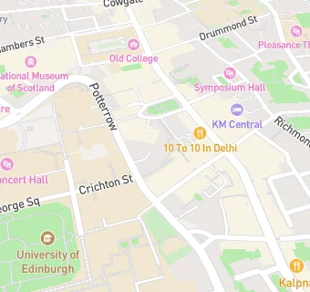 map for Edinburgh Mosque Kitchen & Cafe
