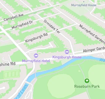 map for Murrayfield Hotel